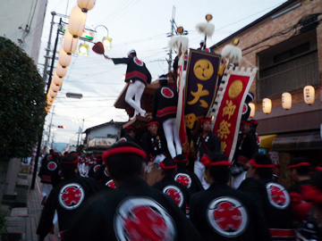 大町のだんじり