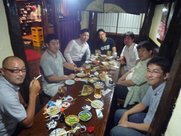懇親会